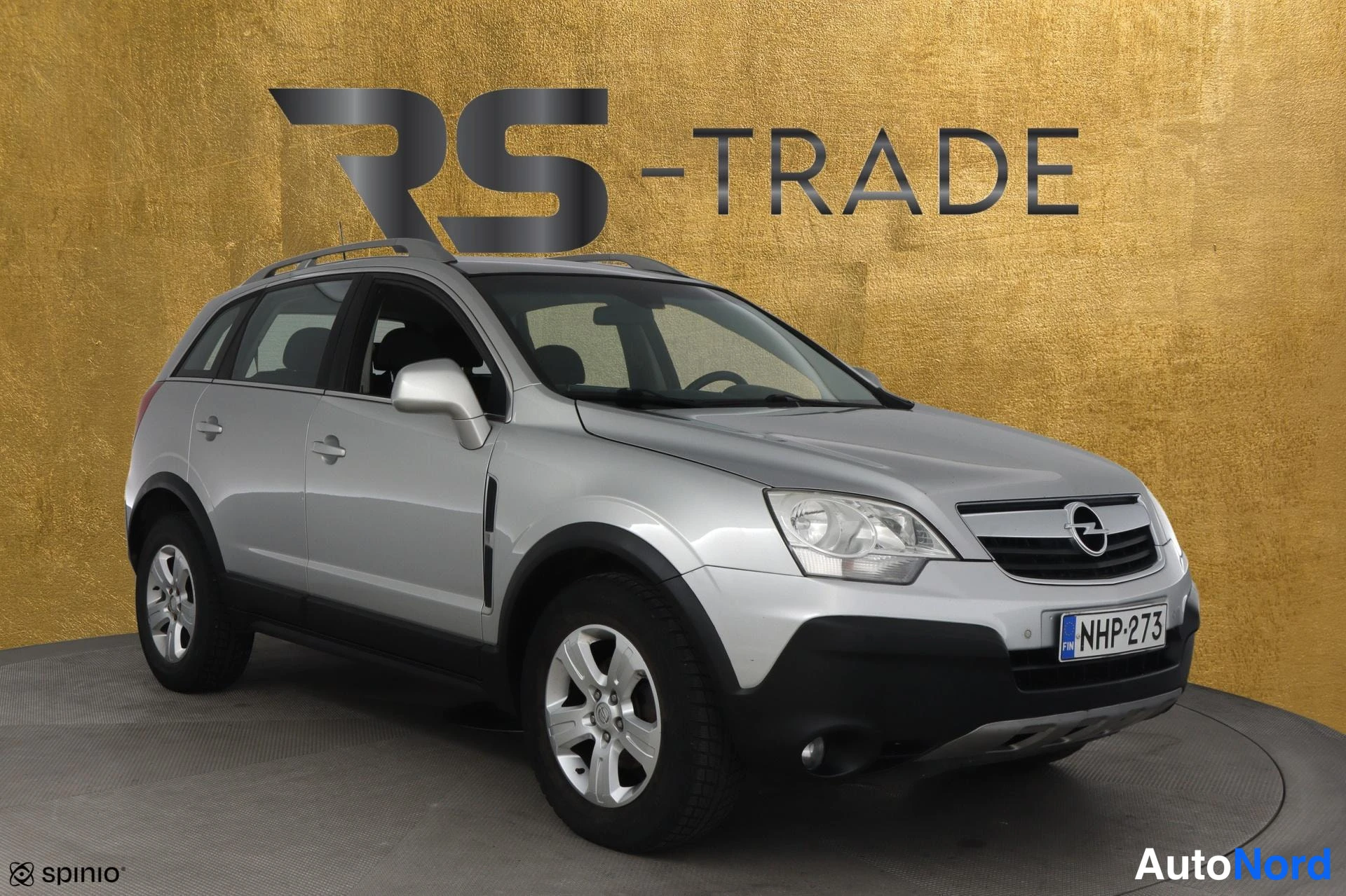Hopea Opel Antara 2007, etuviisto, keula oikealle, kuva 3