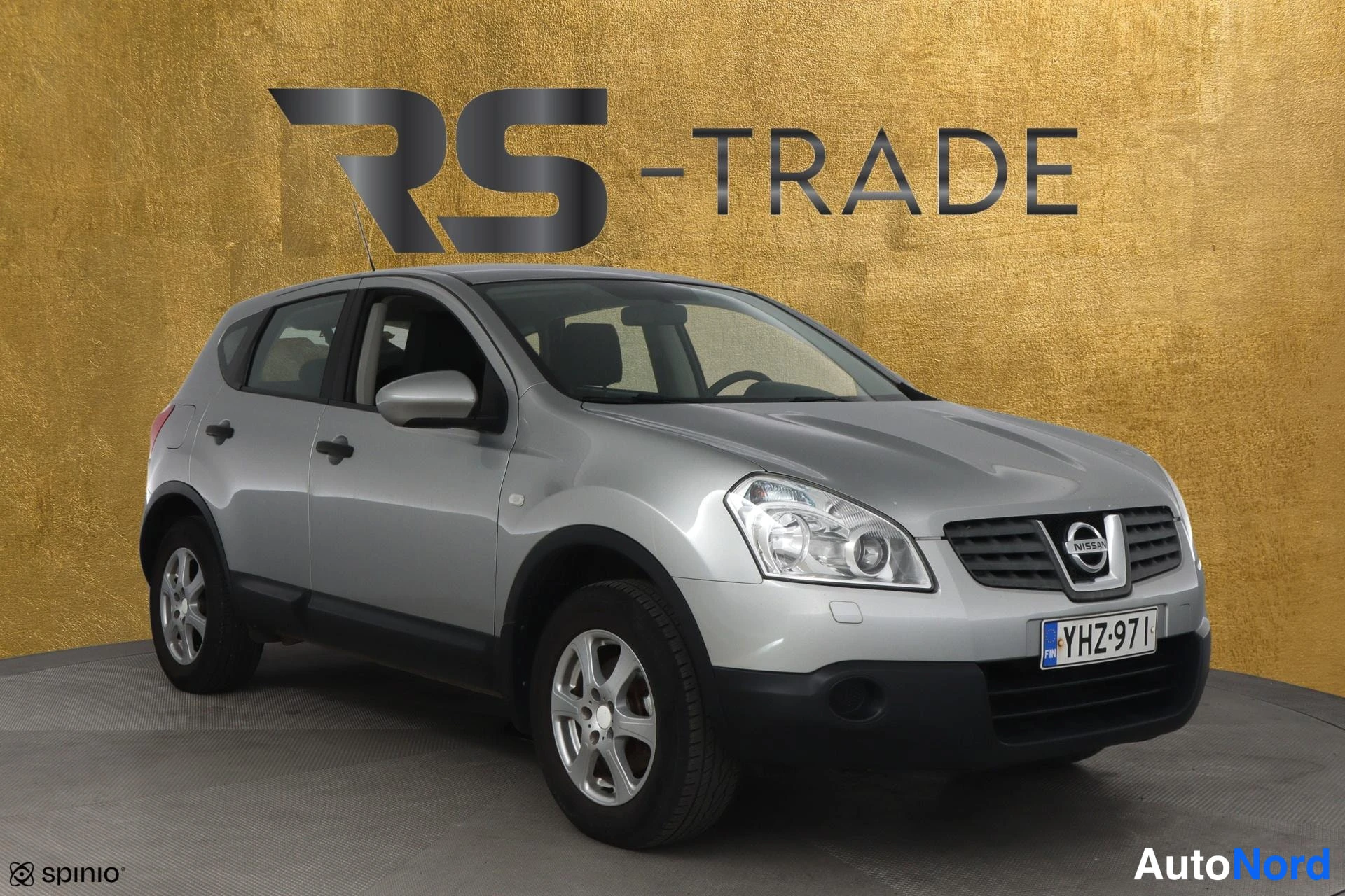 Hopea Nissan Qashqai 2008, etuviisto, keula oikealle, kuva 3