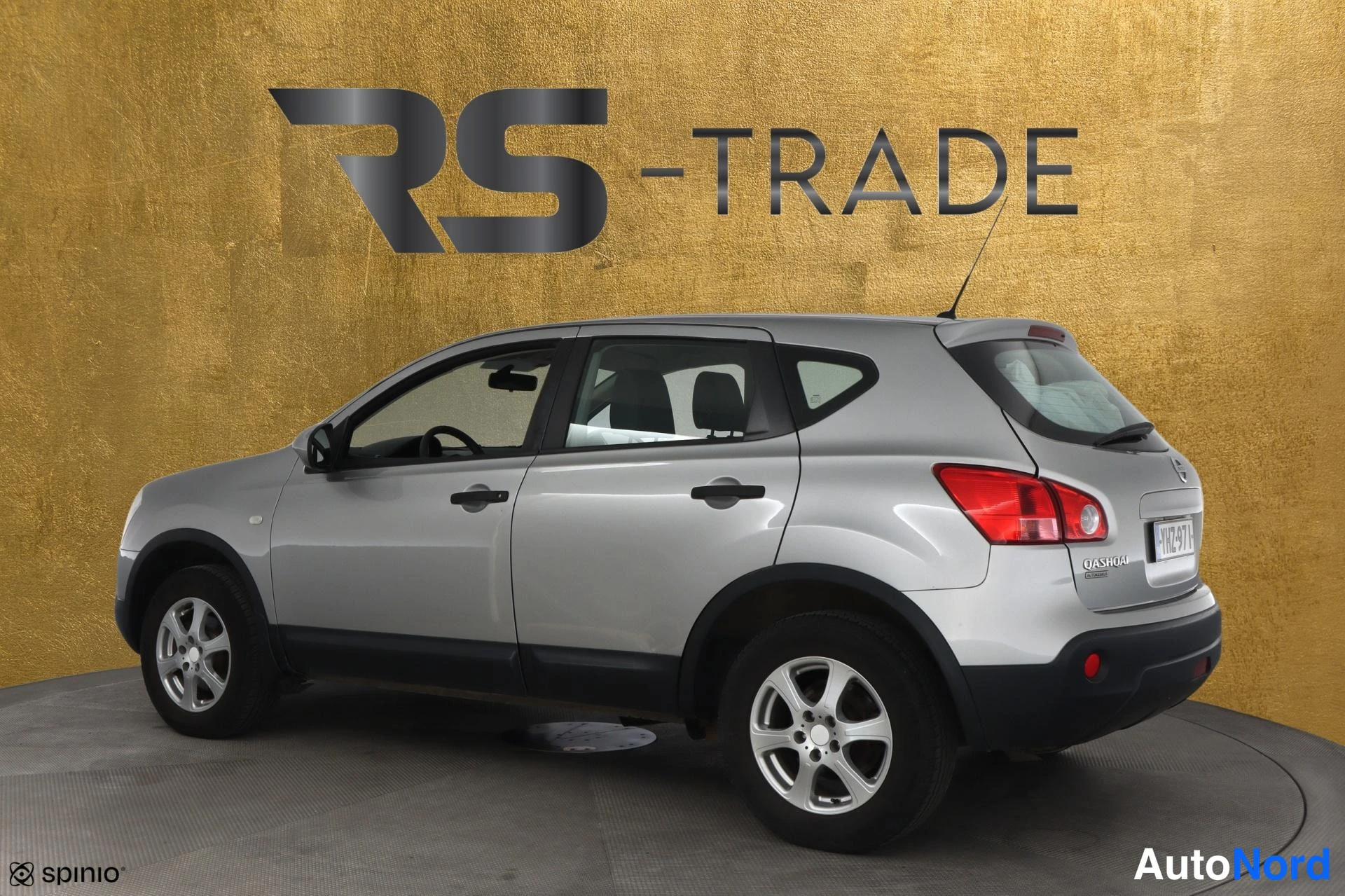 Hopea Nissan Qashqai 2008, takaviisto, kuva 6