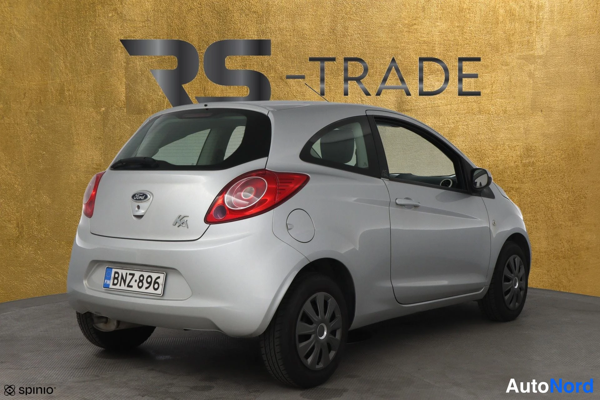 Harmaa Ford Ka 2009, takaviisto, kuva 4