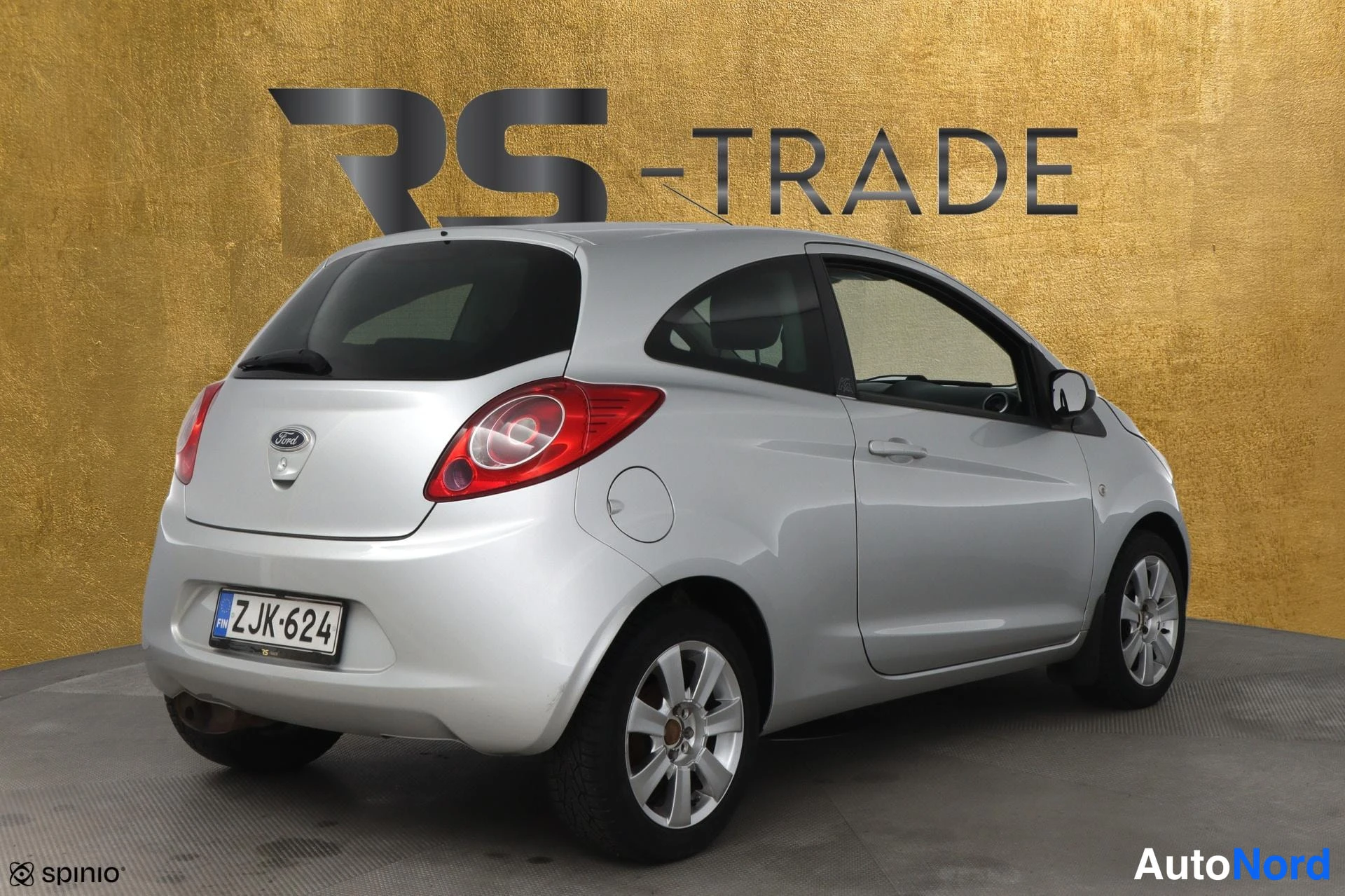 Harmaa Ford Ka 2010, takaviisto, kuva 4