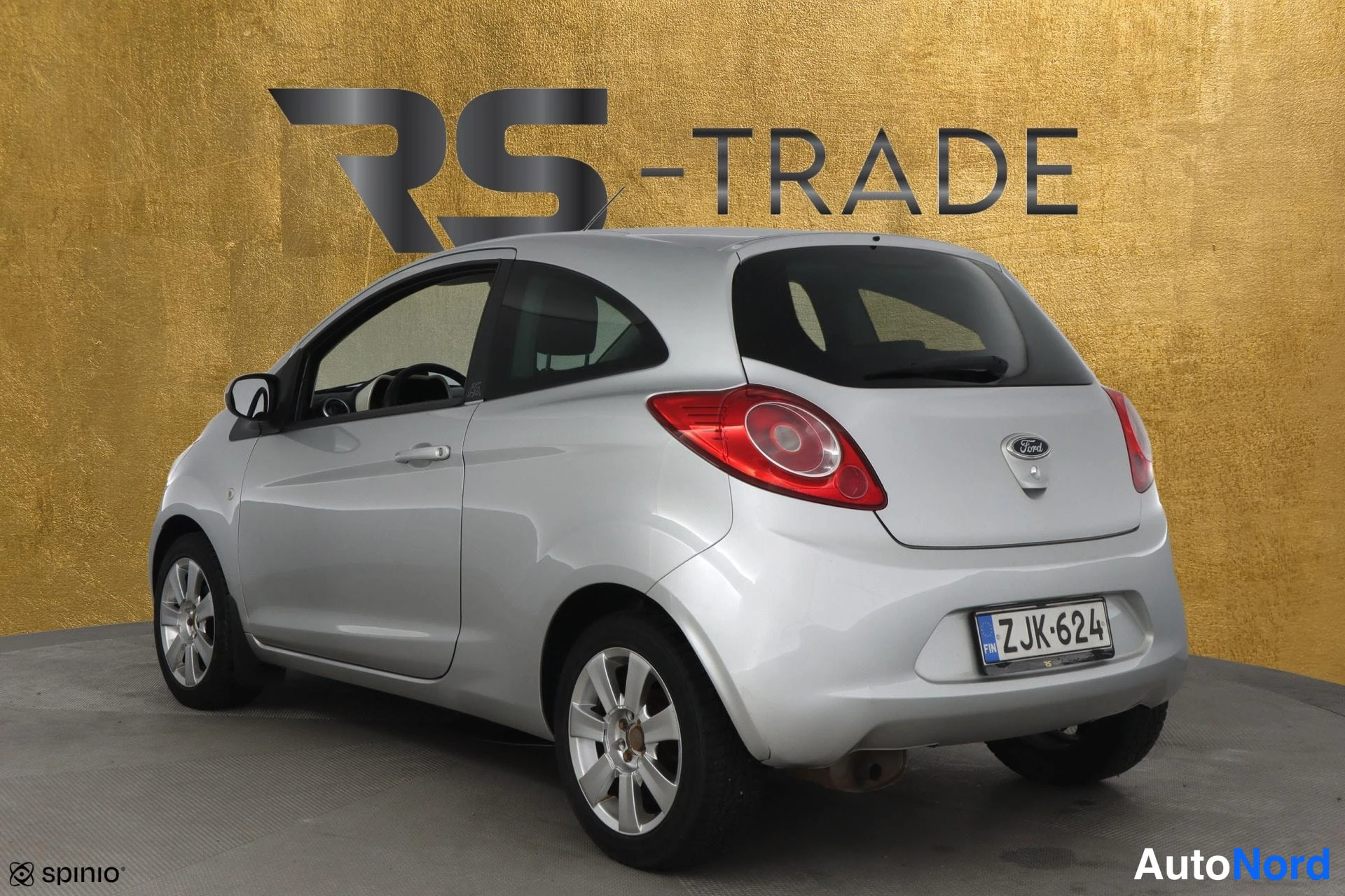 Harmaa Ford Ka 2010, takaviisto, kuva 5