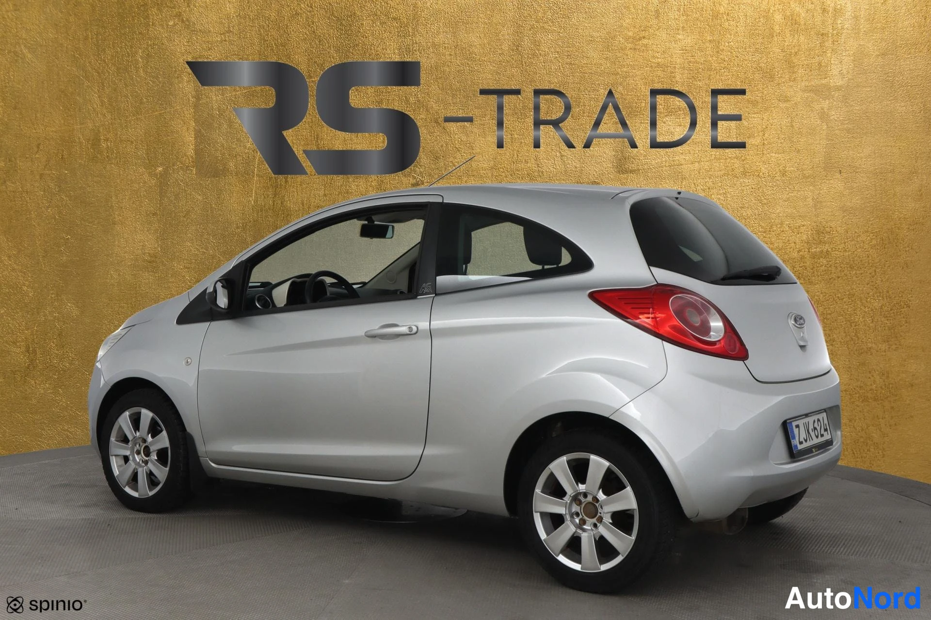 Harmaa Ford Ka 2010, takaviisto, kuva 6