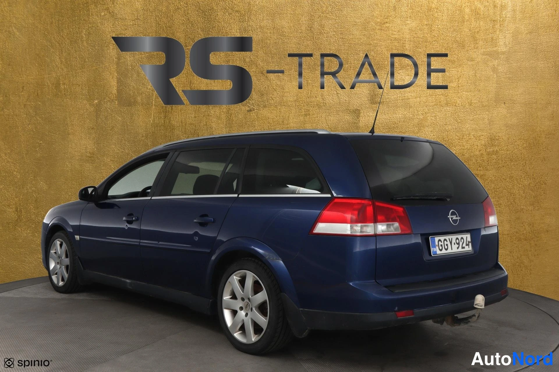 Sininen Opel Vectra 2006, takaviisto, kuva 5