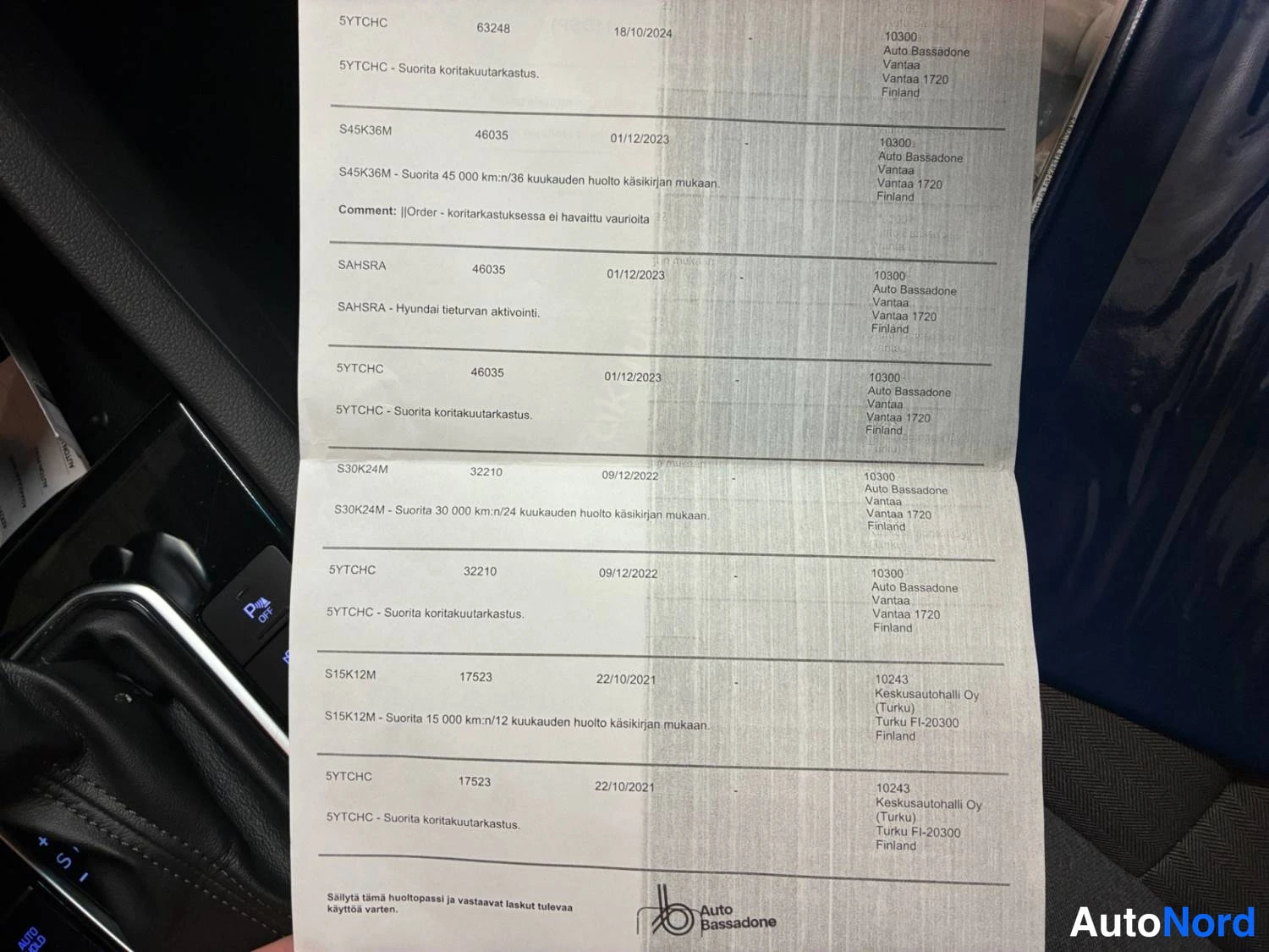 Valkoinen Hyundai Ioniq 2020, asiakirja, kuva 28