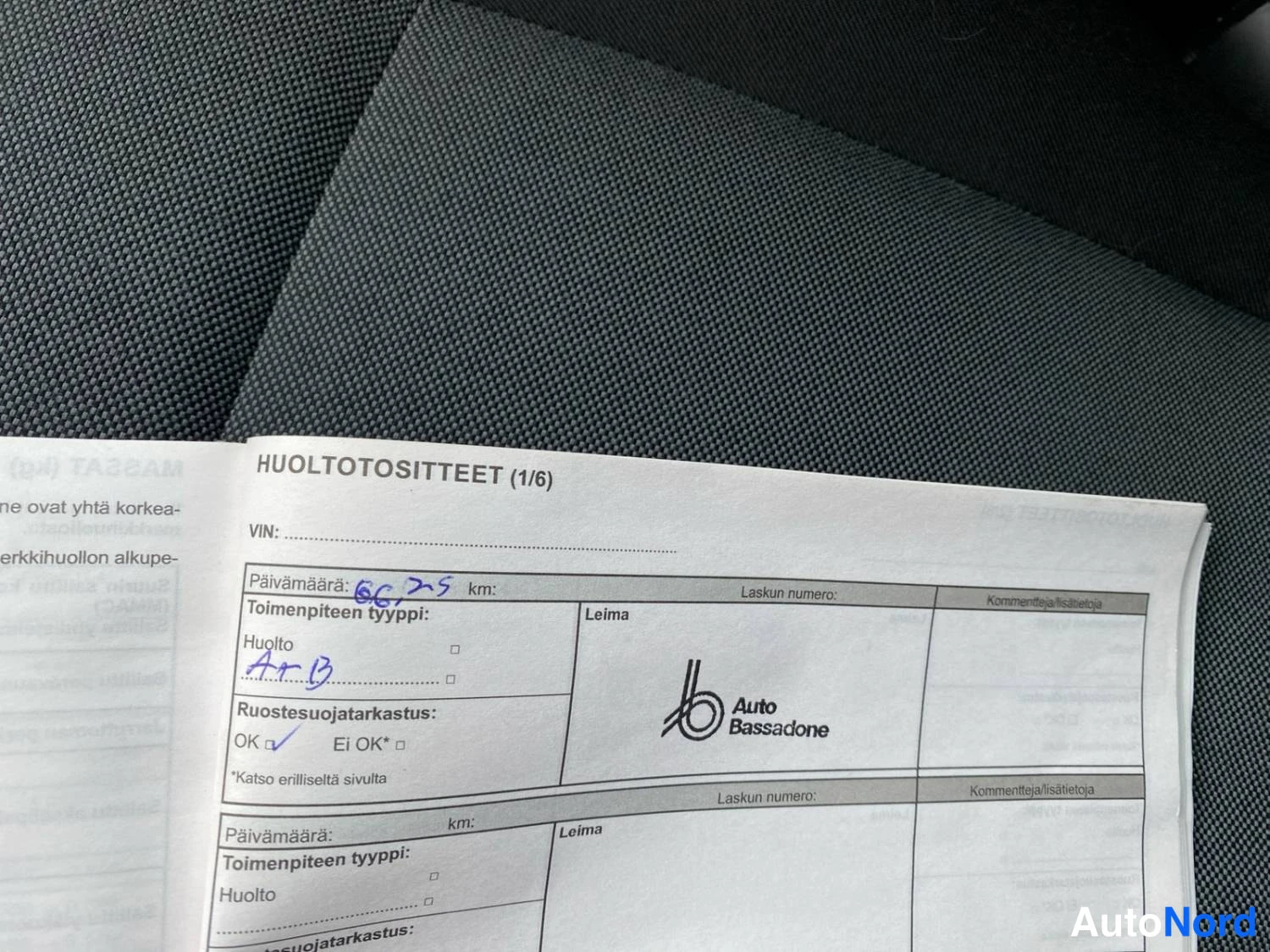 Valkoinen Renault Master 2023, asiakirja, kuva 25