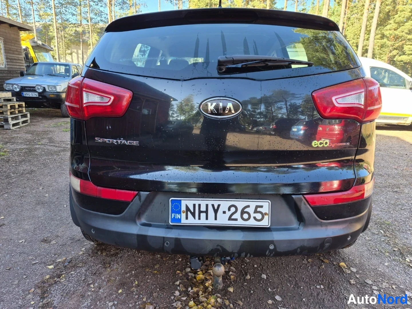 Musta Kia Sportage 2012, takaa, kuva 9
