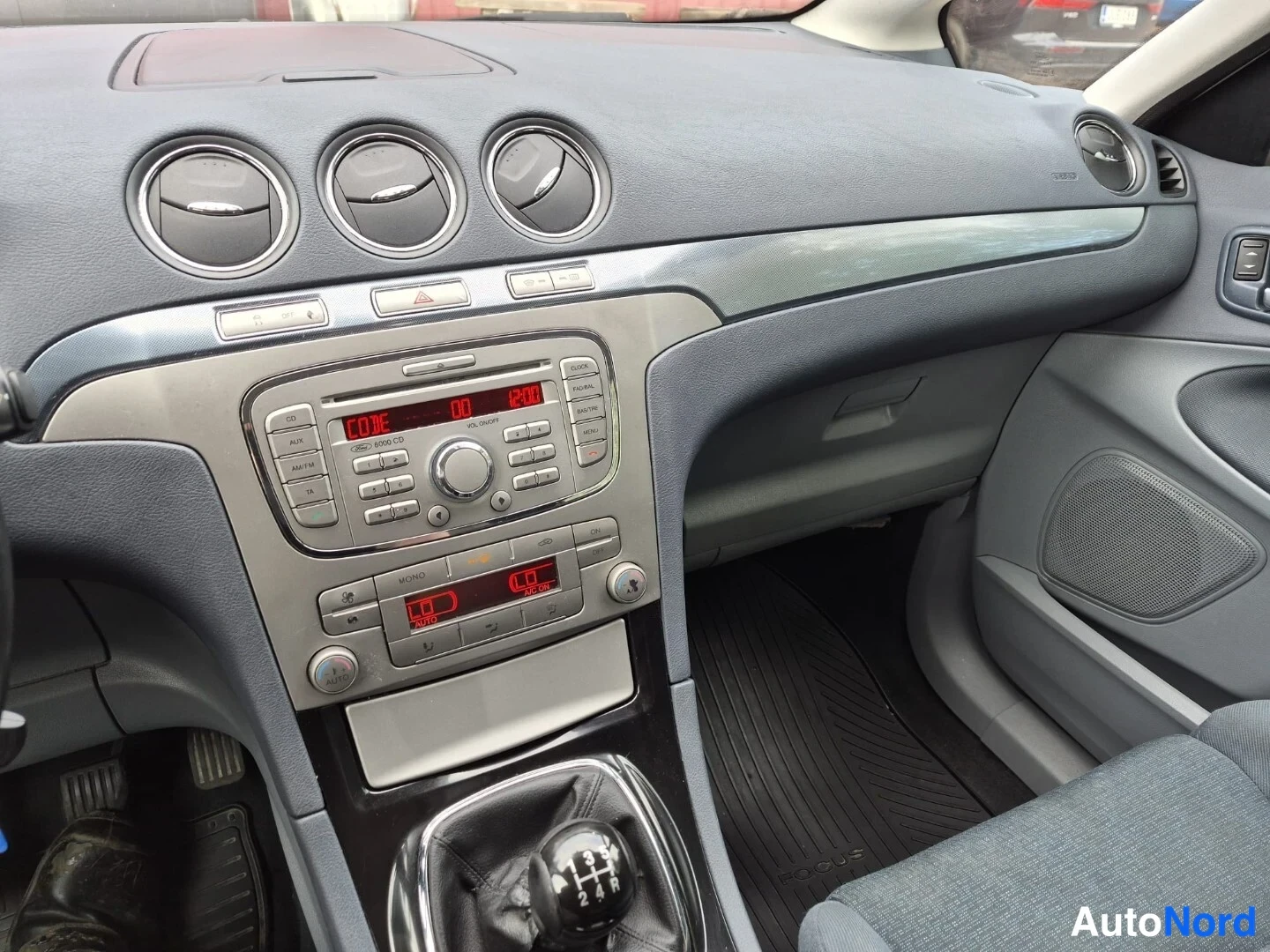 Hopea Ford S-MAX 2007, ohjaamo, kuva 11
