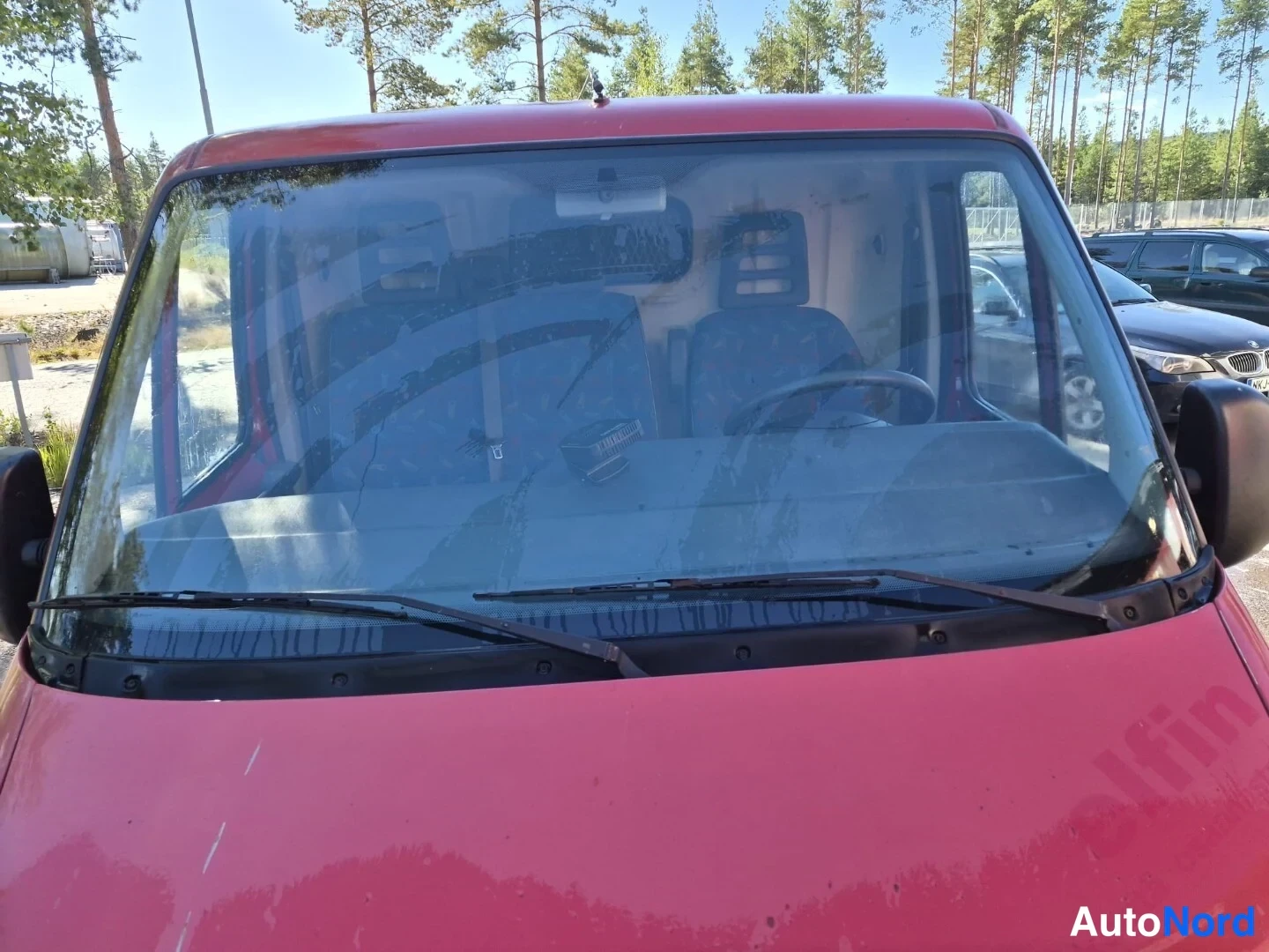 Punainen Fiat Ducato 2000, edestä, kuva 5