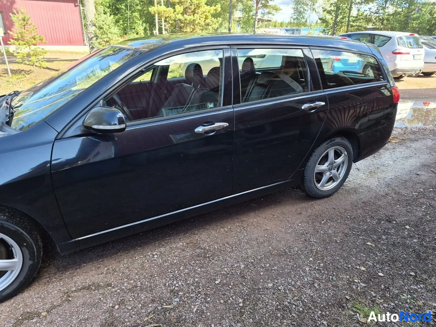 Musta Honda Accord 2005, takaviisto, kuva 8