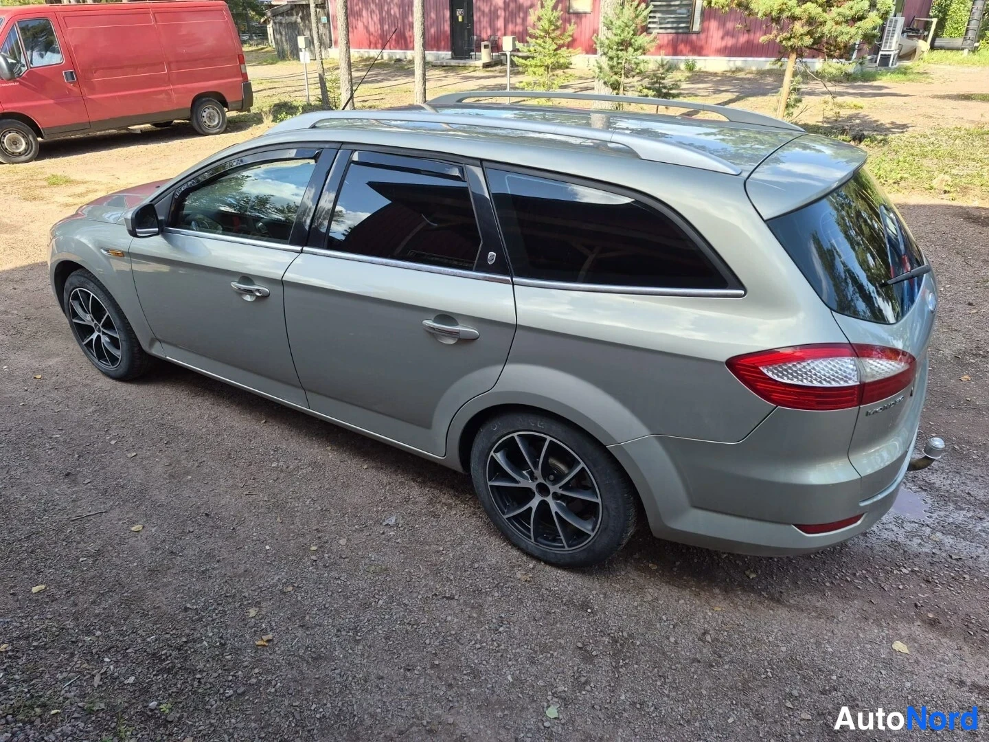 Beige Ford Mondeo 2009, takaviisto, kuva 6