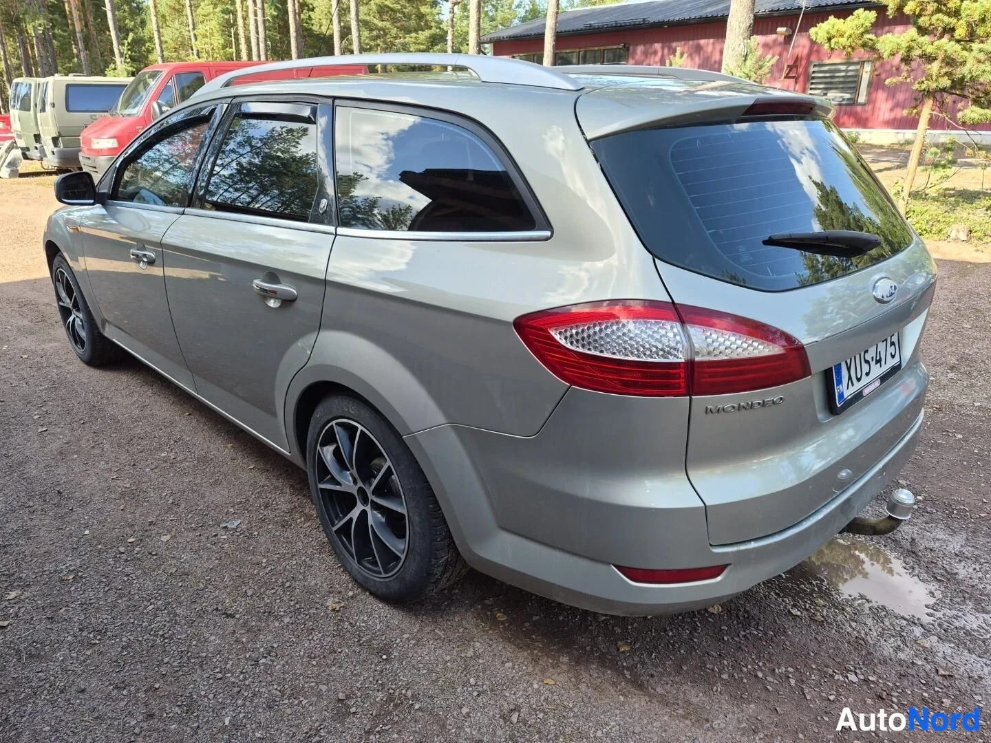 Beige Ford Mondeo 2009, takaviisto, kuva 7