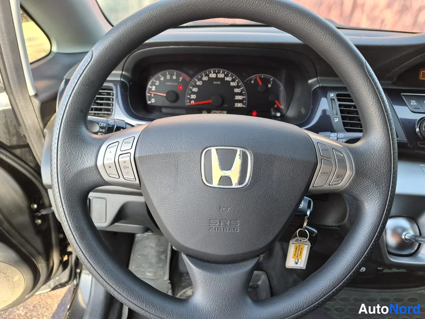 Musta Honda FR-V 2008, yksityiskohta, kuva 21