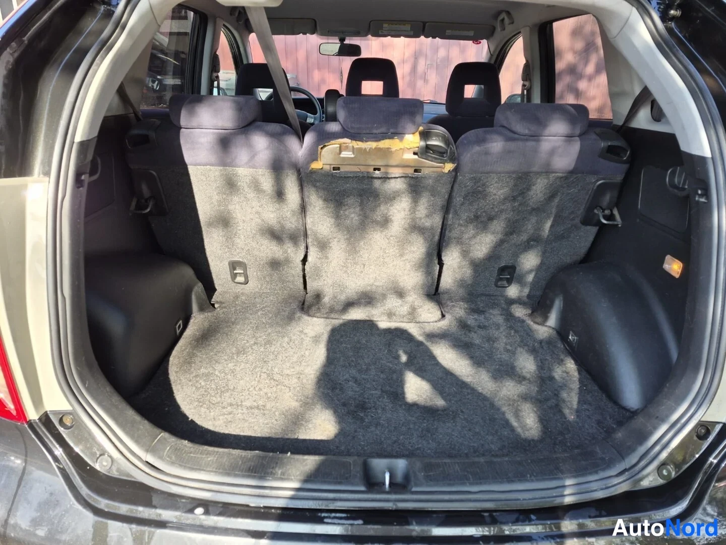 Musta Honda FR-V 2008, tavaratila, kuva 18