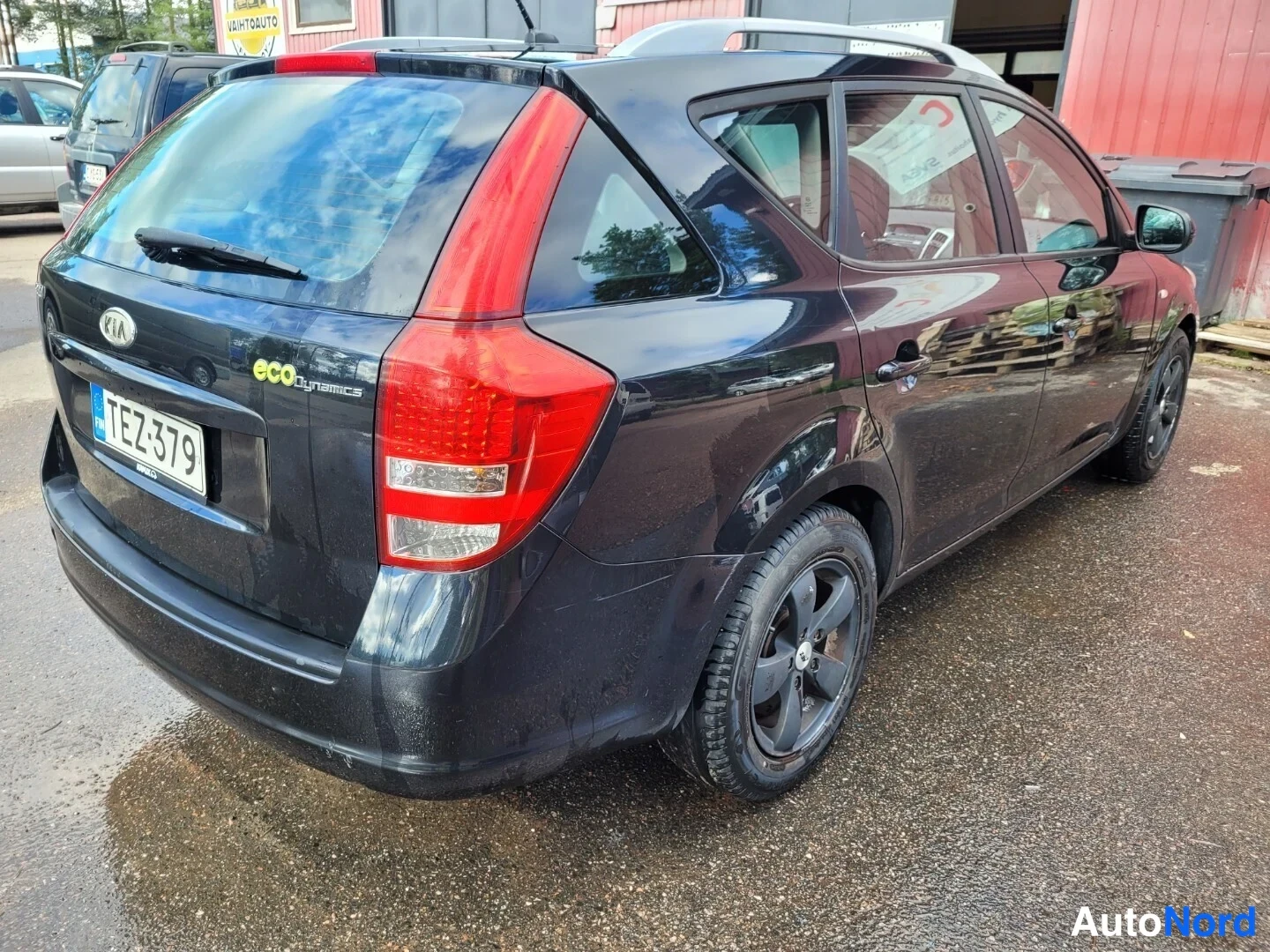 Musta Kia Ceed 2010, takaviisto, kuva 6