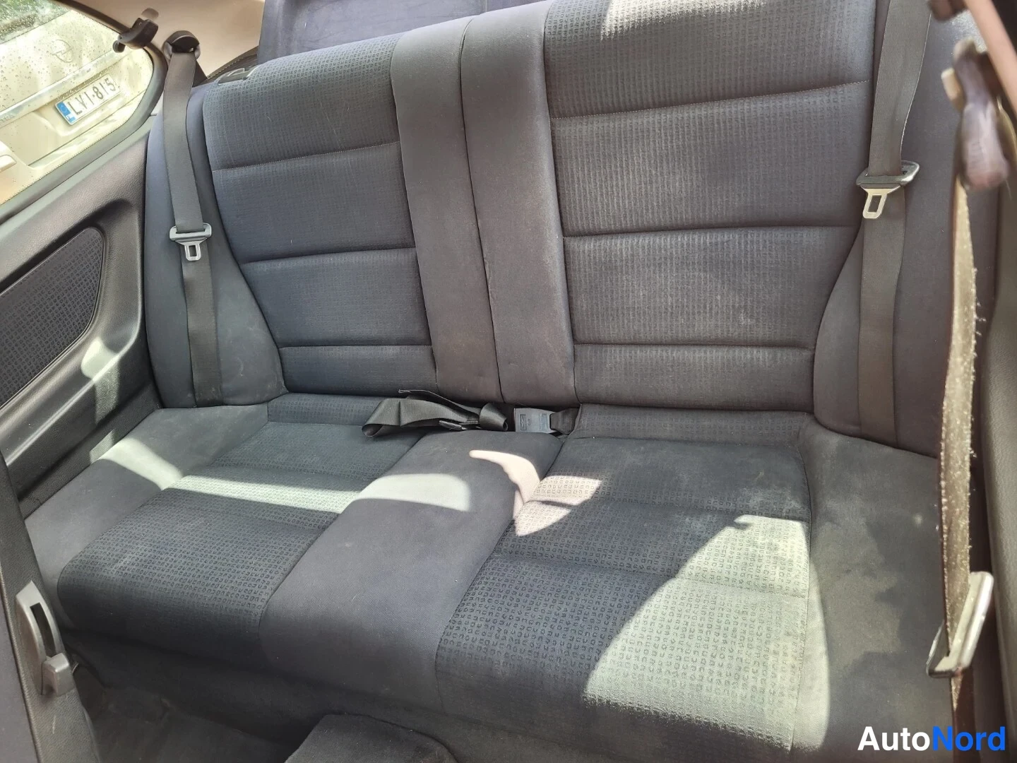 Red BMW 316i 1997, rear seats, photo 12