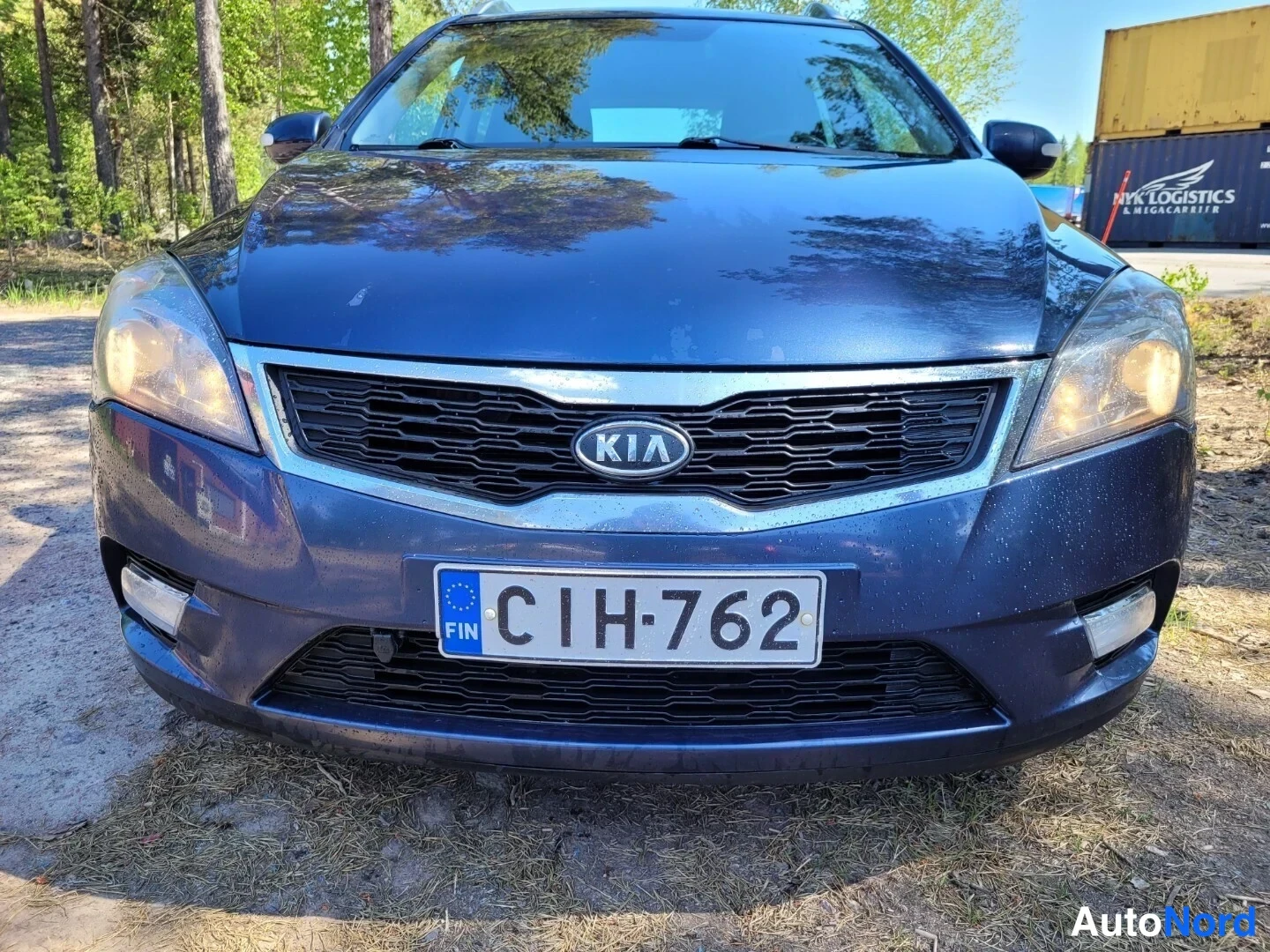 Sininen Kia Ceed 2011, edestä, kuva 4