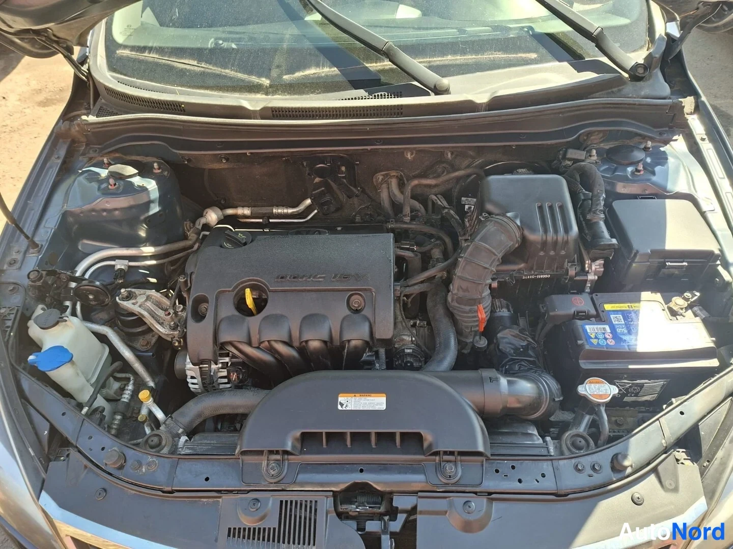 Sininen Kia Ceed 2011, moottoritila, kuva 16