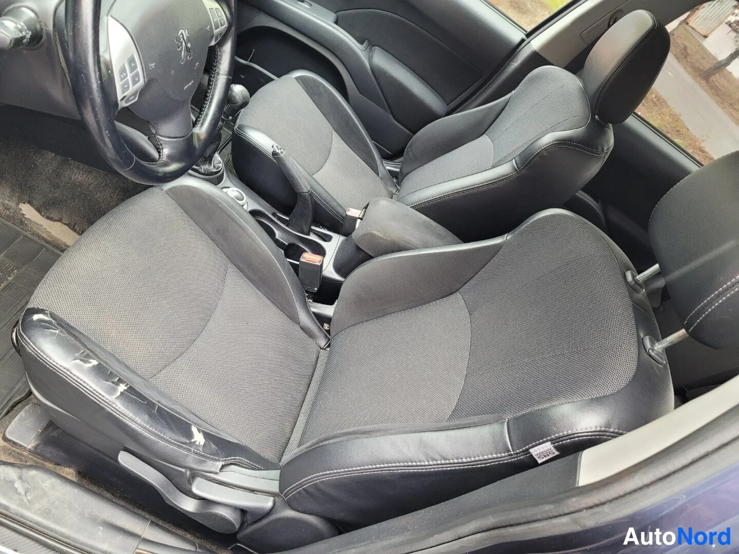 Sininen Peugeot 4007 2007, etuistuimet, kuva 12