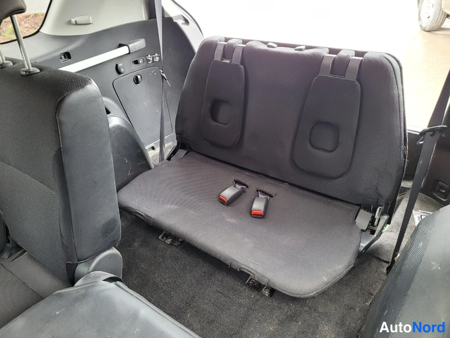Sininen Peugeot 4007 2007, takaistuimet, kuva 15