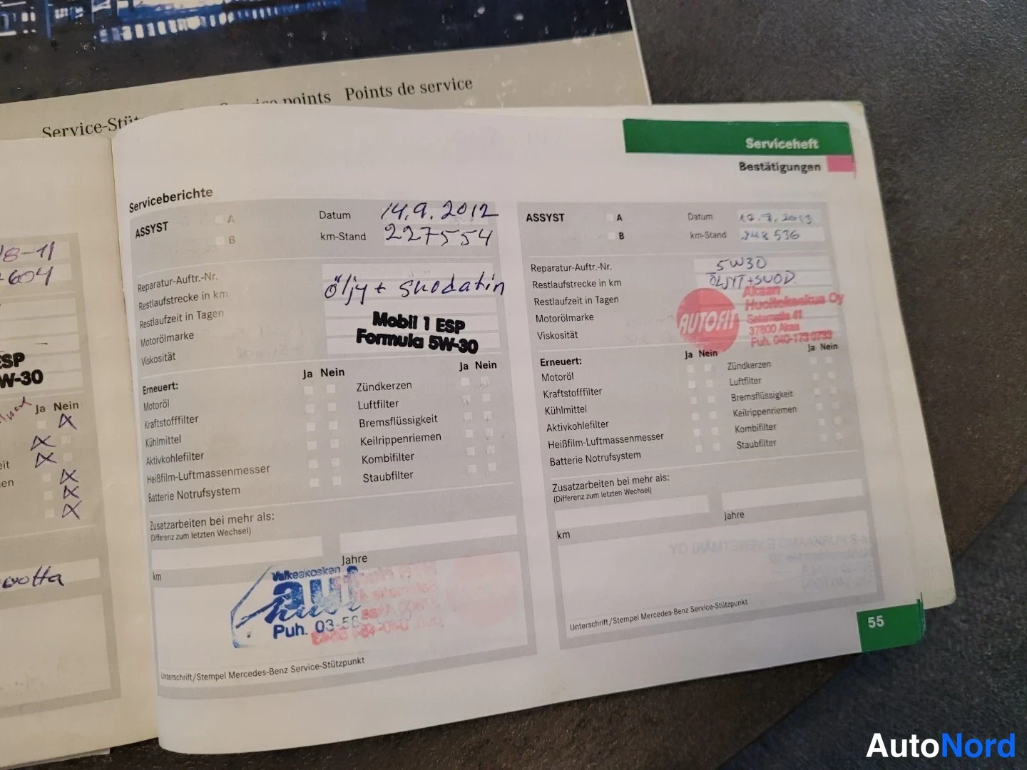 Musta Mercedes-Benz C 220 CDI 2003, asiakirja, kuva 36