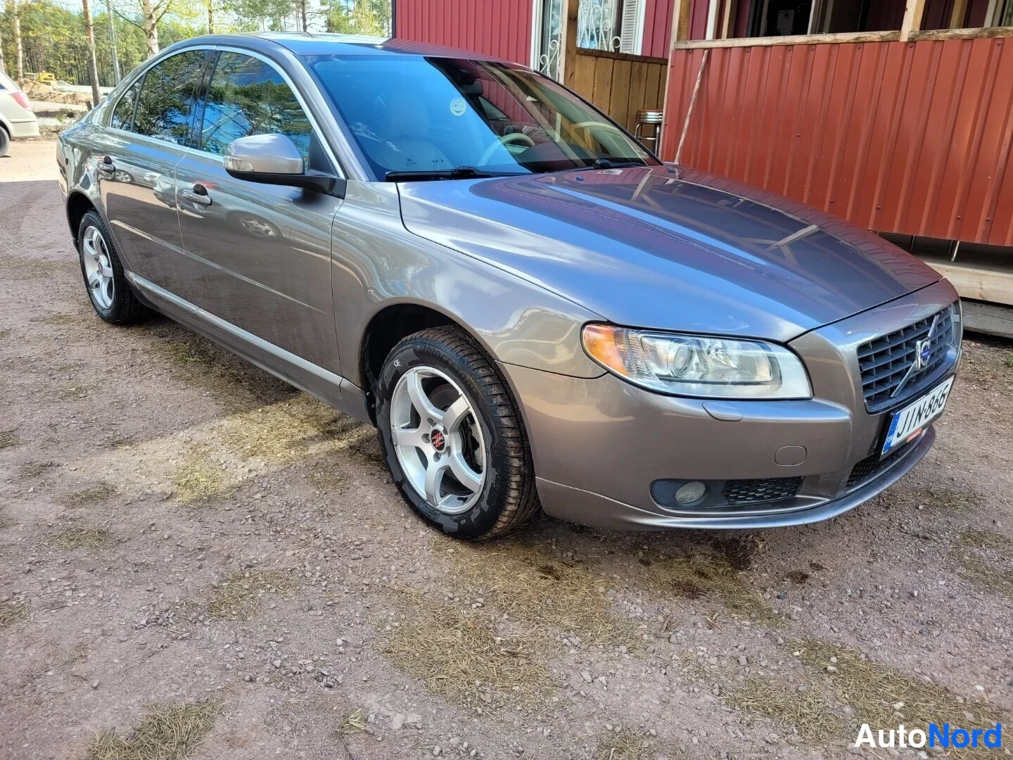 Beige Volvo S80 2006, etuviisto, keula oikealle, kuva 3