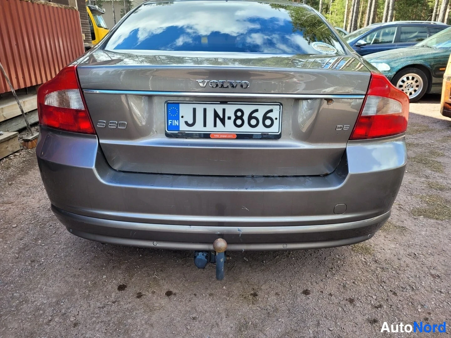 Beige Volvo S80 2006, takaa, kuva 11