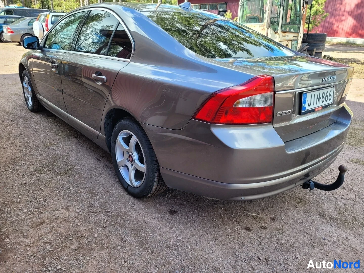 Beige Volvo S80 2006, takaviisto, kuva 10