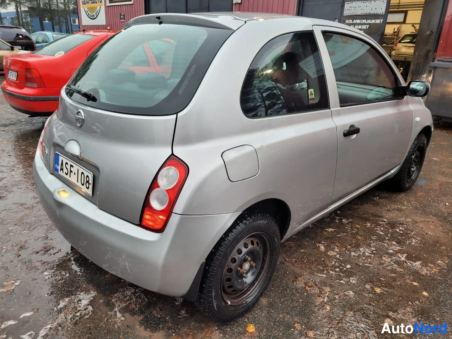 Hopea Nissan Micra 2004, takaviisto, kuva 8