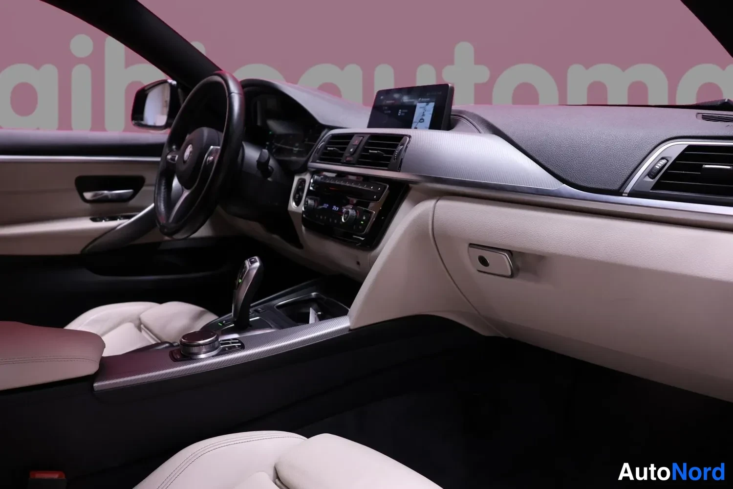 Harmaa BMW 420i xDrive 2018, ohjaamo, kuva 11