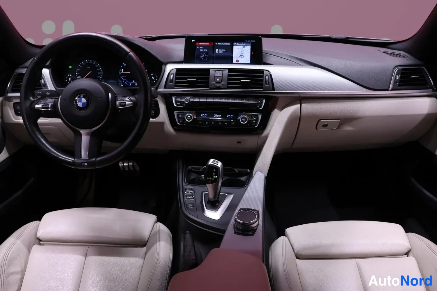 Harmaa BMW 420i xDrive 2018, ohjaamo, kuva 12