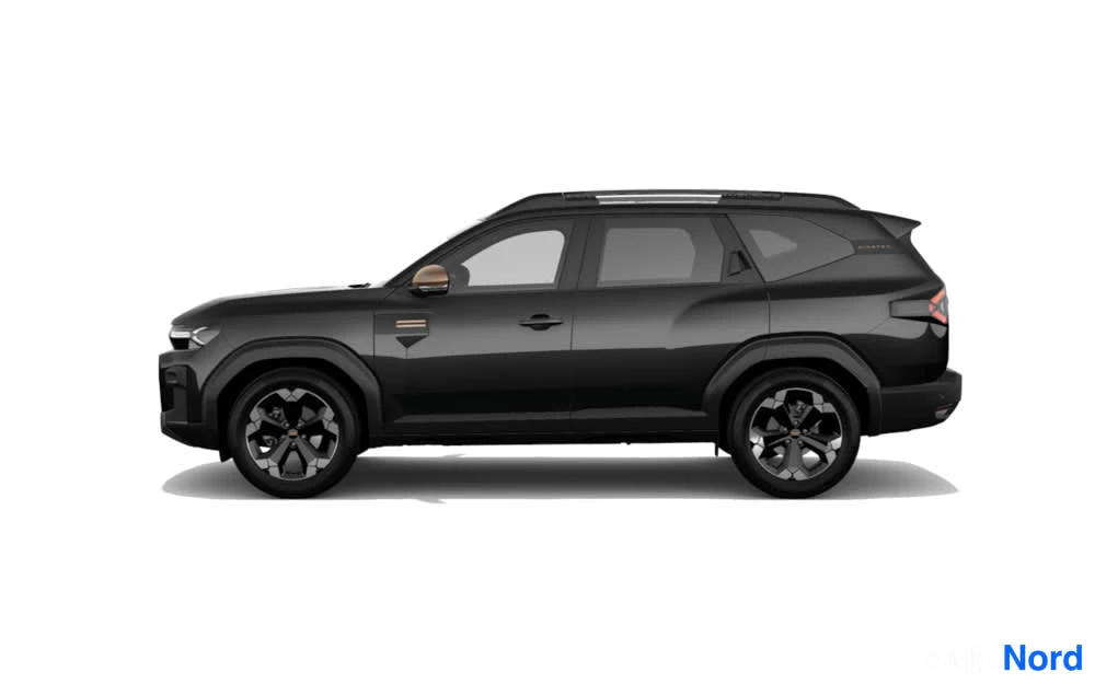 Sininen Dacia Bigster 2026, etuviisto, keula vasemmalle, kuva 13