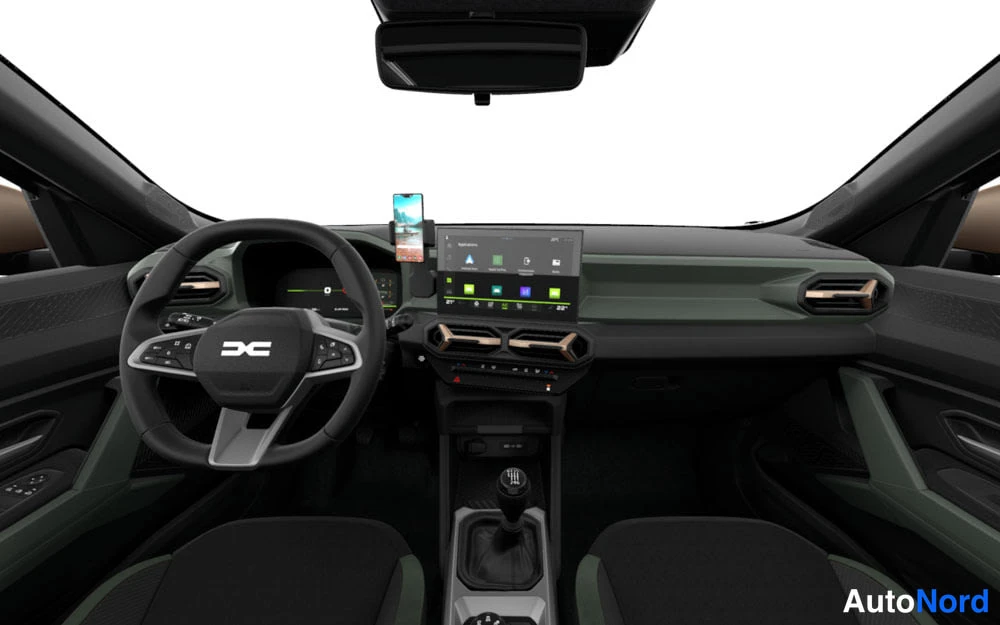 Sininen Dacia Bigster 2026, ohjaamo, kuva 25