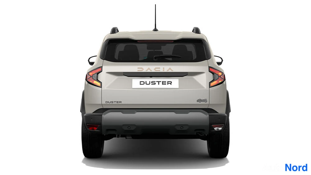 Beige Dacia Duster 2026, takaa, kuva 3