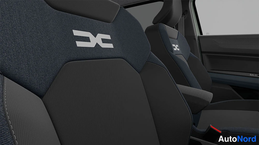 Valkoinen Dacia Duster 2026, etuistuimet, kuva 8