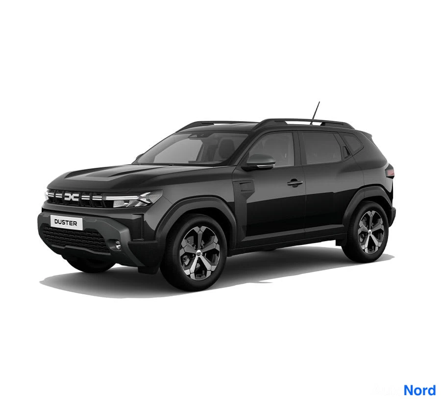 Vihreä Dacia Duster 2026, etuviisto, keula vasemmalle, kuva 5