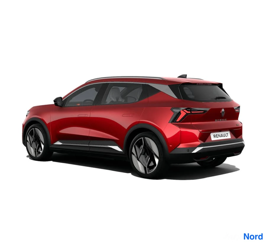 Punainen Renault Scenic E-Tech electric 2026, takaviisto, kuva 5