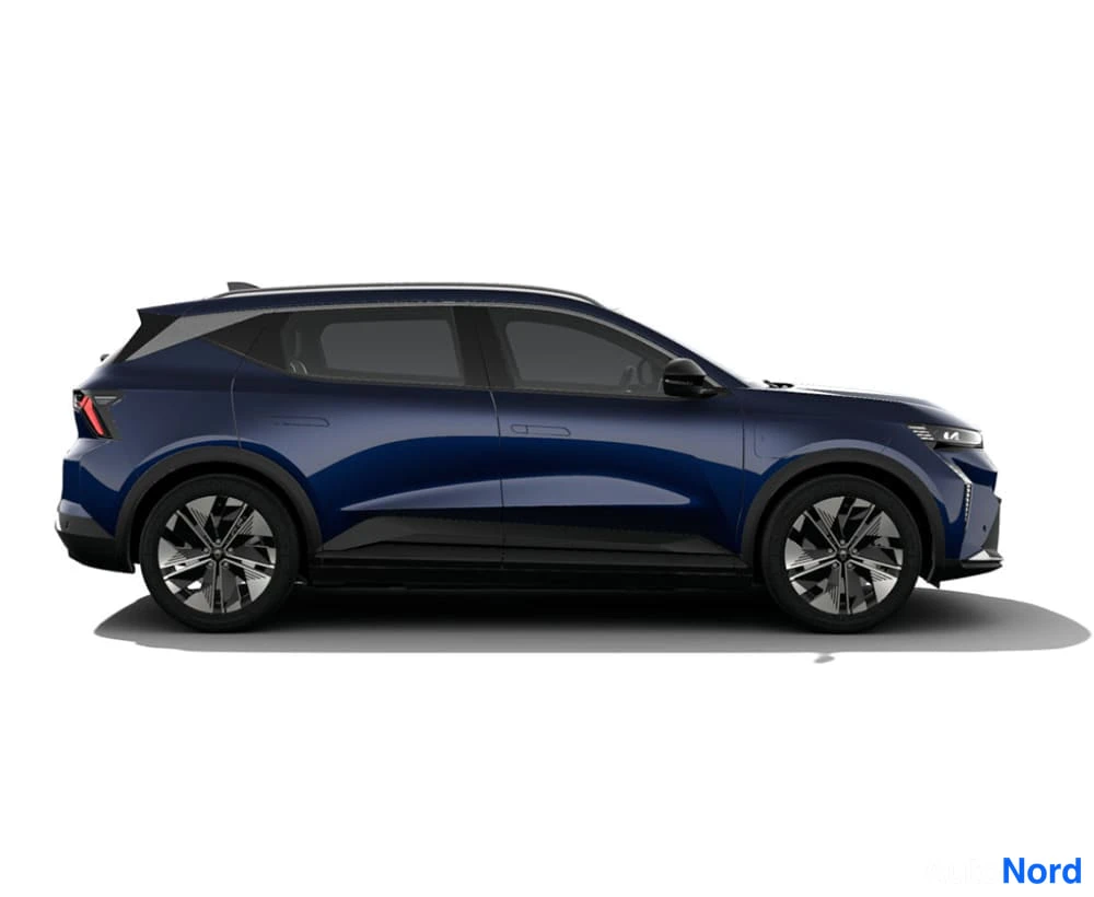 Hopea Renault Scenic E-Tech electric 2026, etuviisto, keula oikealle, kuva 2