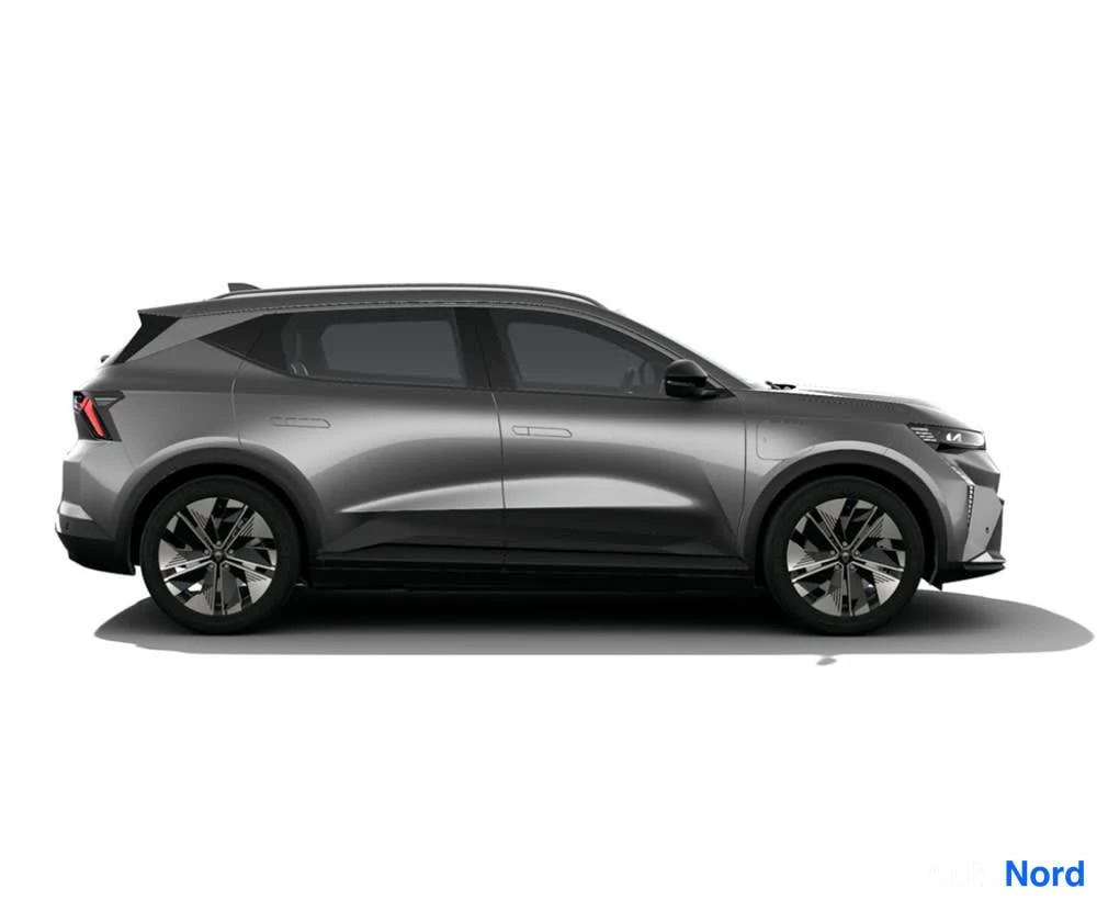 Valkoinen Renault Scenic E-Tech electric 2026, sivulta, kuva 6