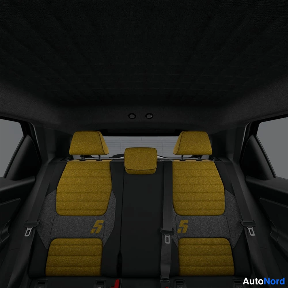 Musta Renault 5 E-Tech electric 2026, takaistuimet, kuva 5