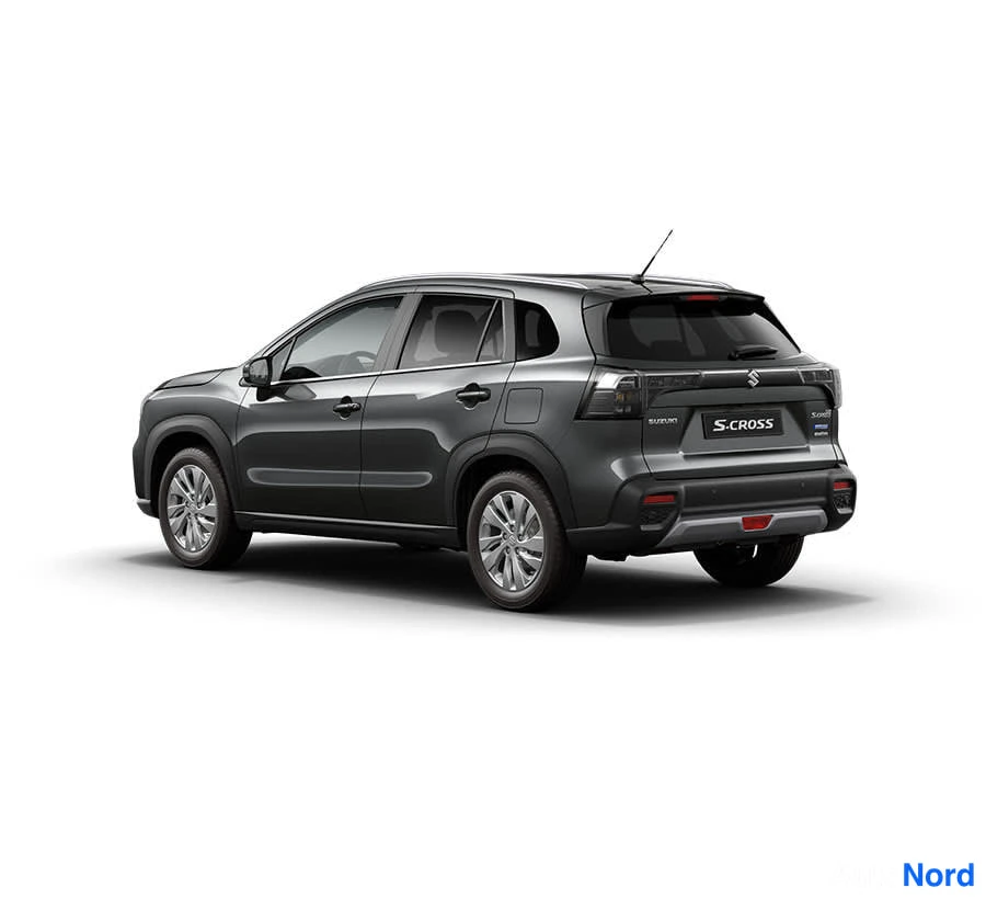 Valkoinen Suzuki S-Cross 2026, takaviisto, kuva 10