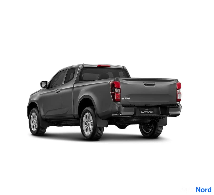Harmaa Isuzu D-MAX 2026, takaviisto, kuva 21