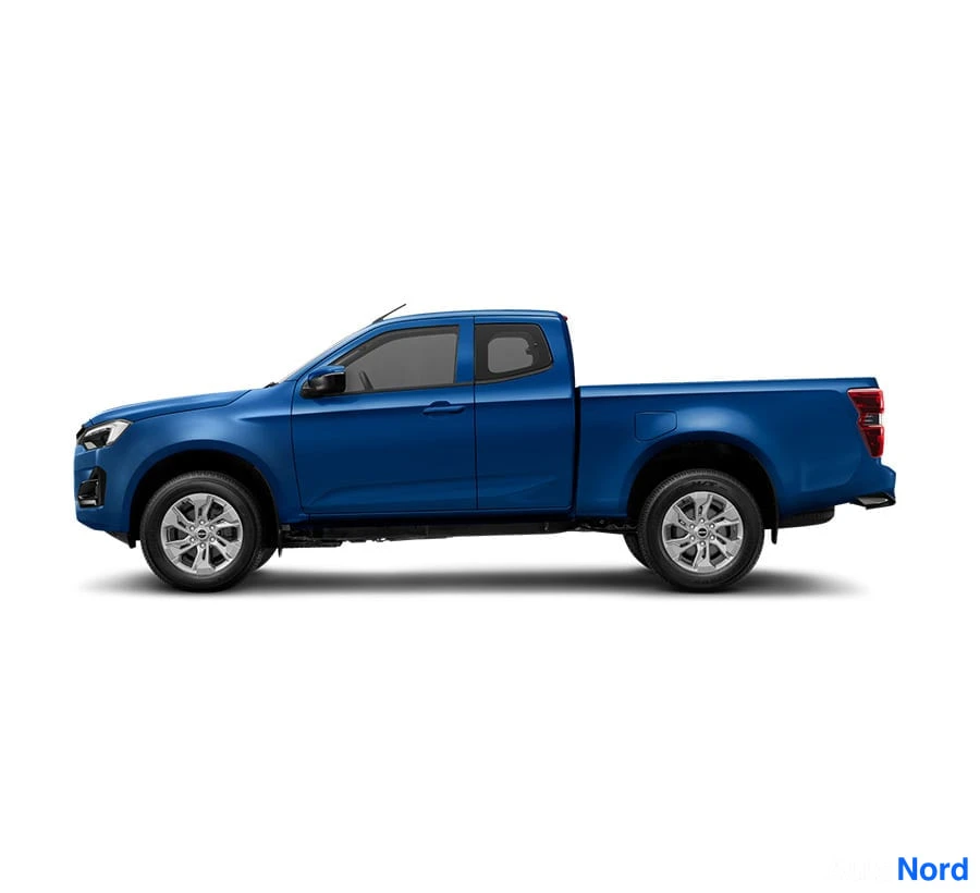 Harmaa Isuzu D-MAX 2026, sivulta, kuva 12