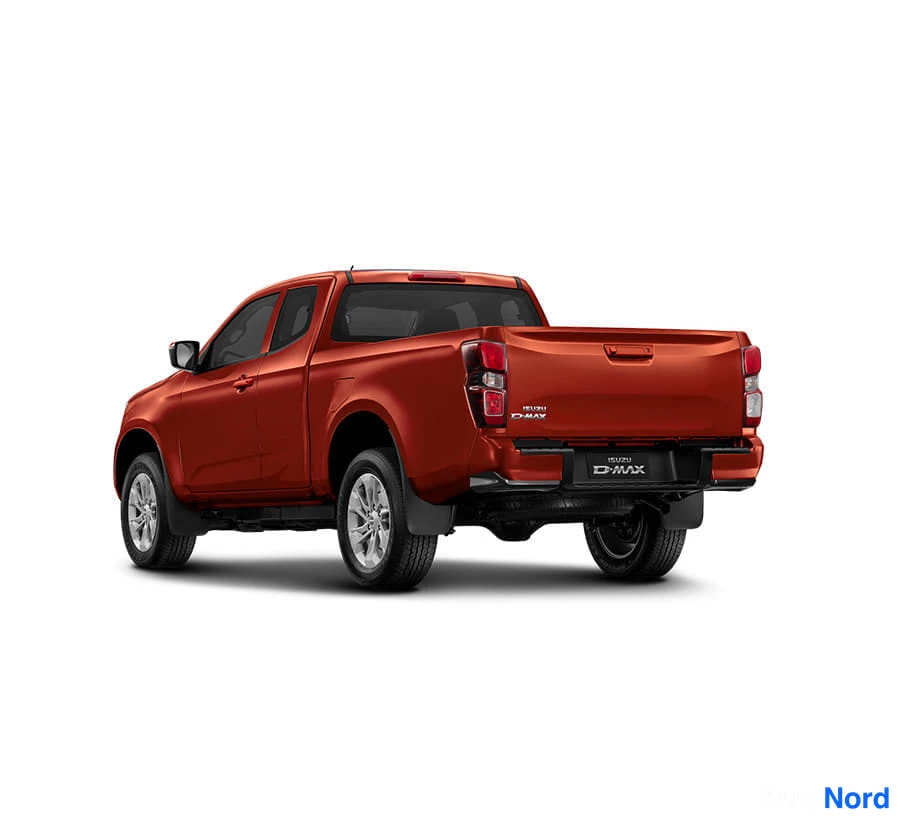 Harmaa Isuzu D-MAX 2026, takaviisto, kuva 23