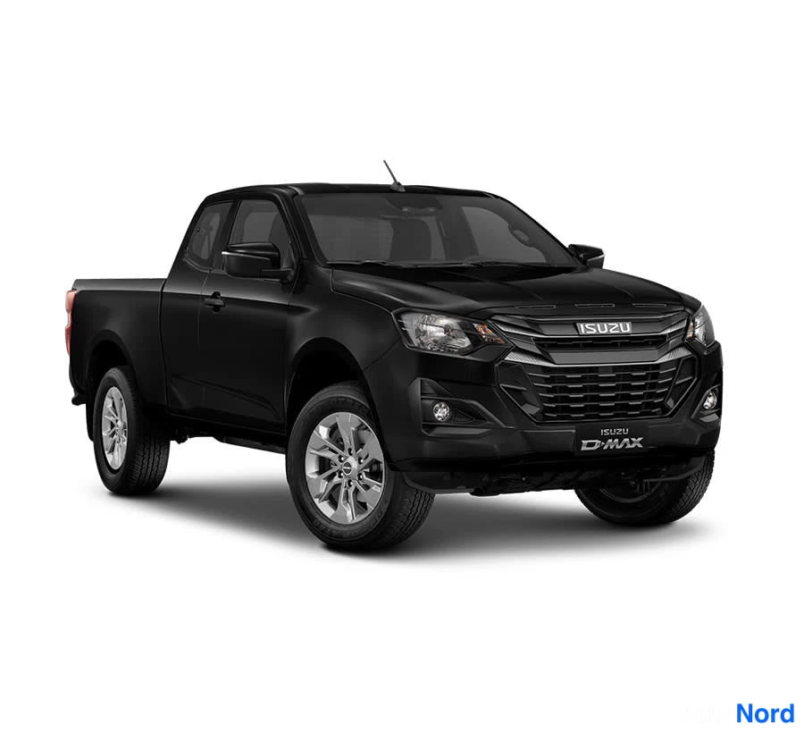 Harmaa Isuzu D-MAX 2026, etuviisto, keula oikealle, kuva 7