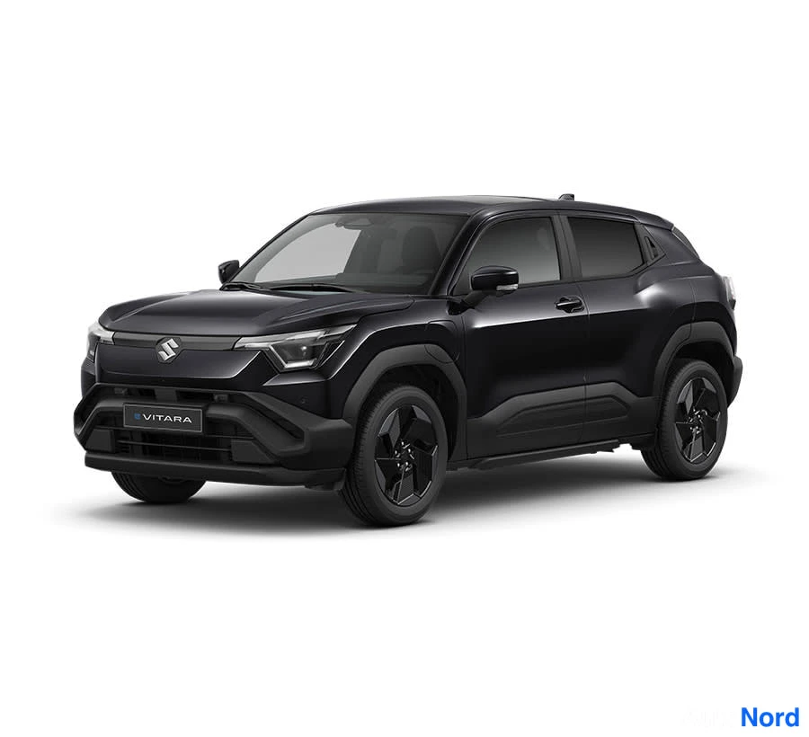 Vihreä Suzuki e VITARA 2026, etuviisto, keula vasemmalle, kuva 5