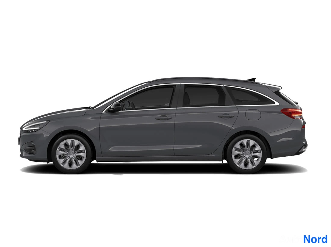 Punainen Hyundai i30 2026, etuviisto, keula vasemmalle, kuva 5