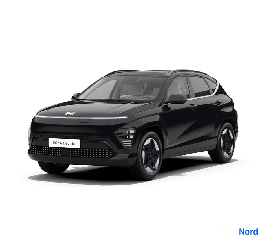 Punainen Hyundai KONA Electric 2026, edestä, kuva 7