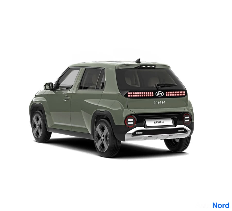 Vihreä Hyundai Inster 2026, takaviisto, kuva 20