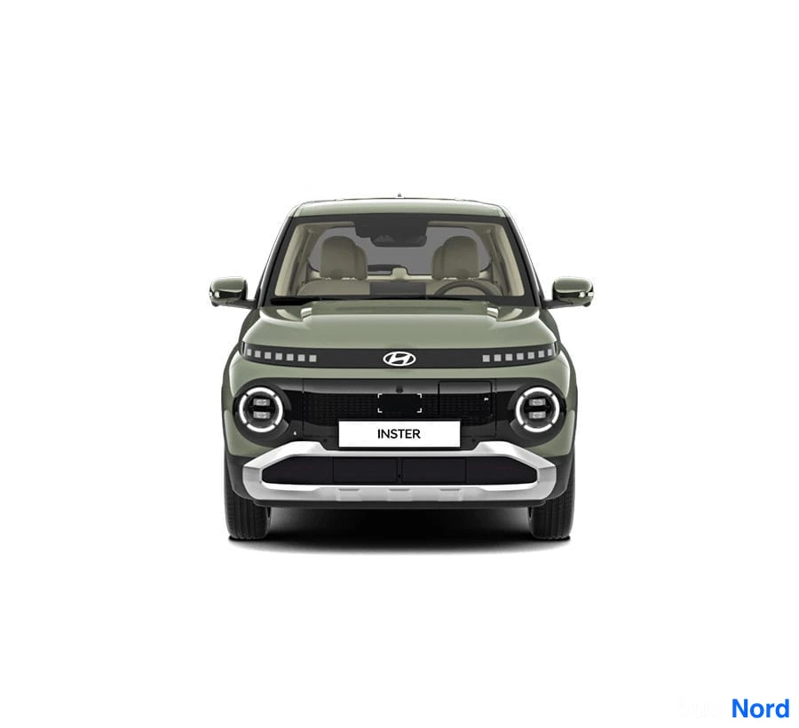 Vihreä Hyundai Inster 2026, edestä, kuva 9
